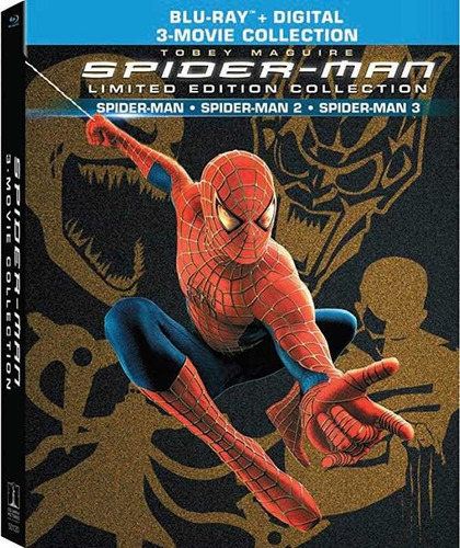 Spider Man (tobey Maguire Trilogy) Blu Ray