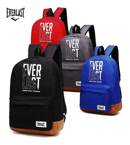 Imagen 6 de 9 de Mochila Everlast Original Camping Viaje Liviana Urbanpremium