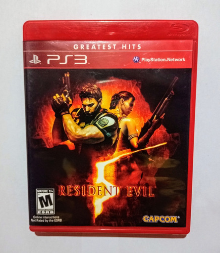 Resident Evil 5 Ps3 Fisico Igual A Nuevo!