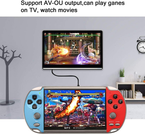 Imagen 2 de 8 de Consola De Juegos Portátil X-7 Plus Gaming
