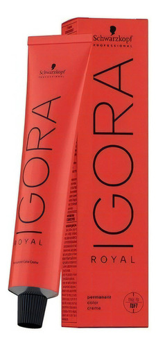  Tintura Igora Royal Schwarzkopf Profesional 60g Pelo Cabello Tono A Elección