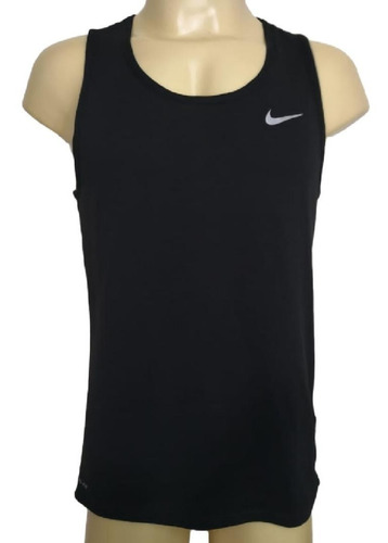 Franelilla Deportiva Para Caballero Nike Negra Dri Fit