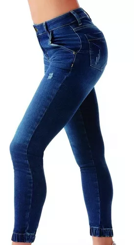 Pantalón De Mezclilla Mujer Tiro Alto Autentic Jeans