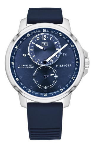 Reloj Tommy Hilfiger Original Hombre Mod. 1791627 Azul