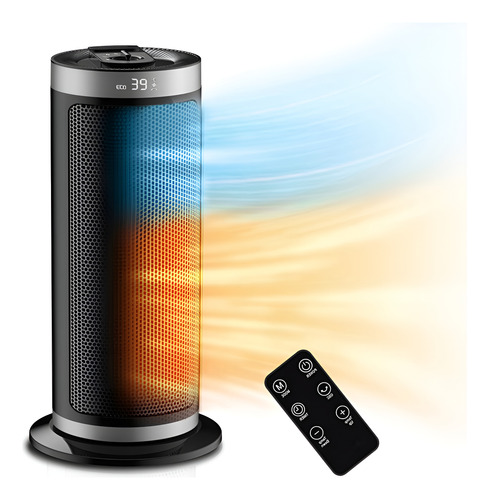 Calefactor Eléctrico De Aire Calentador Ptc 3 Niveles 1500w