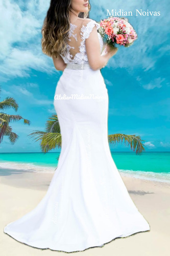 Imagem 4 de 5 de Costureira: Vestido De Noiva Locação, Venda E Reformas