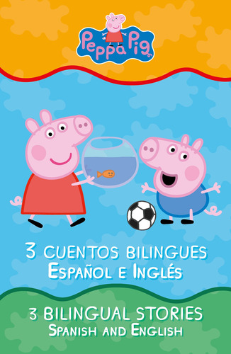 Peppa Pig. Libro de cuentos bilingues ( Peppa Pig ), de eOne. Serie Peppa Pig Editorial Altea, tapa blanda en español, 2021