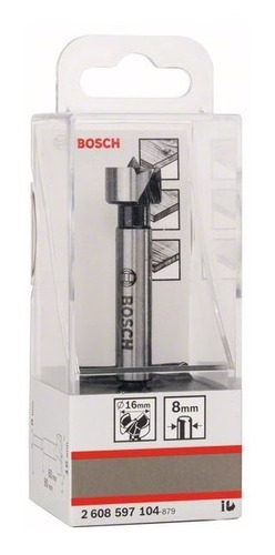 Mecha Broca Fresadora Forstner  Madera Bosch 16mm 2608597104