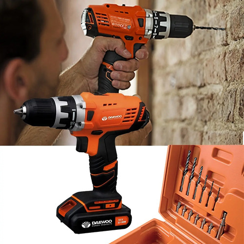 TALADRO PERCUTOR INALAMBRICO 1/2PULG 1500 RPM DEWALT DCD776LC1-B3