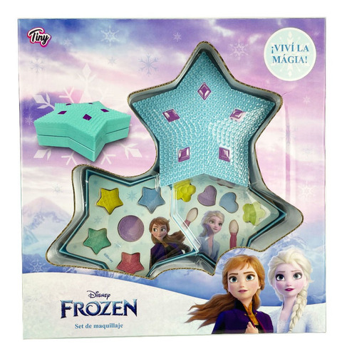 Set De Maquillaje En Caja Tiny Frozen Disney 28cm