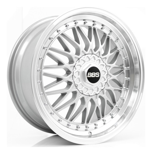 Rodas 18 Bbs Rs 5x112 Golf Gti Mk7 Audi A3 A4 Passat Jetta Cor Prateado
