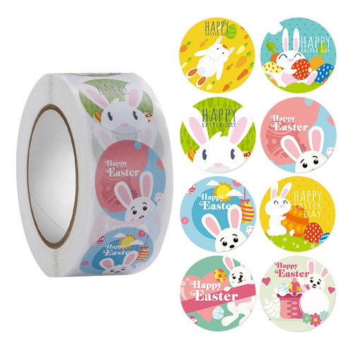 Pegatinas De Pascua, Etiquetas De Regalo, Sellado Estilo D