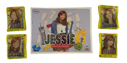 1 Álbum + 100 Sobres De Figuritas Jessie Disney - Promo Pack