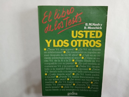 El Libro De Los Tests Usted Y Los Otros Volumen 2 Práctica