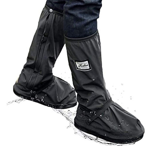 Waterproof Shoe Covers, Reusable & Foldable Rain Boot Shoe C