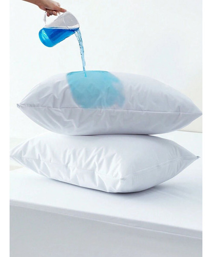 4pcs Estándar Funda De Almohadas Impermeable Protector