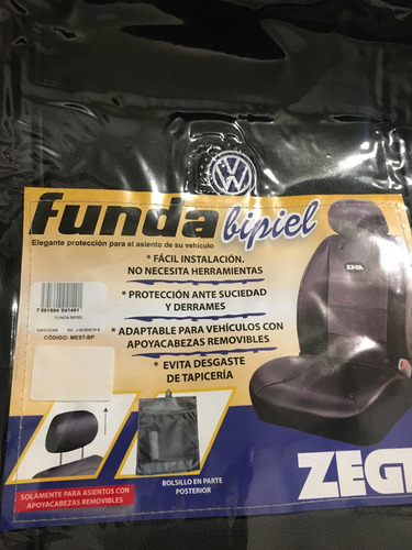 Funda Protectora Butaca De Carro Cubreasientos Volkswagen