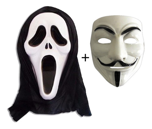 Imagem 1 de 3 de Dupla Mascarada - Pânico + Sr. V