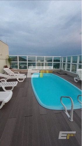 Imagem 9 de 9 de Lindo Apartamento De 2 Quartos Com Suíte, Montado E Decorado! Andar Alto, Vista Para O Mar E Sol Da Manhã! 2 Vgs De Garagem! - Es - Ap0001_efi