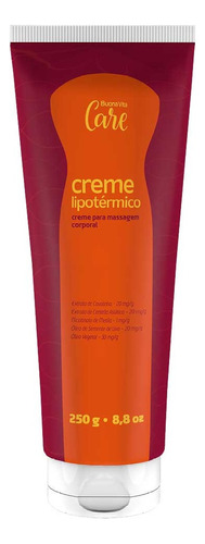 Kit 2 Creme Lipotérmico Buona Vita 250g Celulite Termogênico