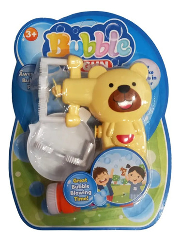 Burbujero Oso Amarillo Burbujas Infantil+ Líquido Jabón Febo