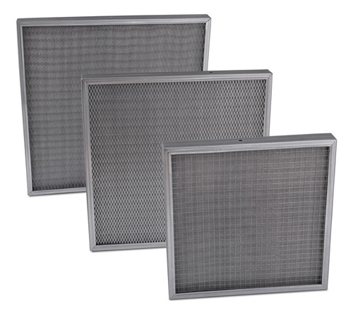 Filtro Aire Acondicionado Gabinete Malla Aluminio 20x20x2