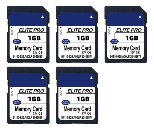 5 Unidades/ranura De Memoria Sd De 1 Gb