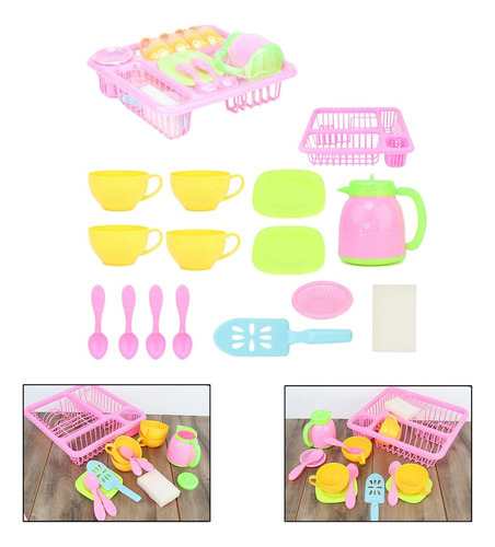 Juego De Platos De Juego De Simulación Juego De Juguete