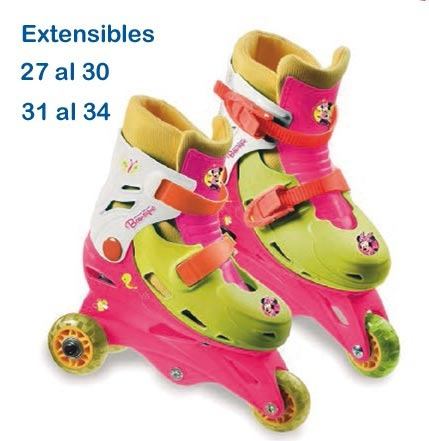 Rollers Minnie Con Proteccion Juegos Y Juguetes 190b Jyj