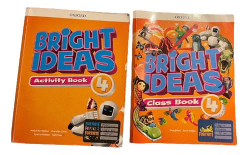 Libro Bright Ideas 4 Class Book + Activity Book Oxford 
