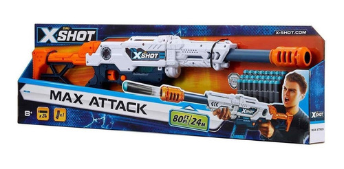Imagen 4 de 4 de Pistola Escopeta Original Lanza Dardos Xshot Clip Max Attack