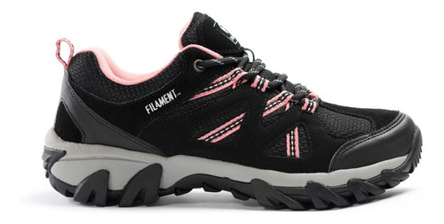Imagen 1 de 6 de Zapatillas Filament Campus Trekking Mujer Black/pink 4156