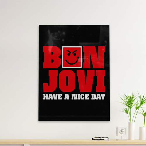 Cuadro Deco Bon Jovi Nice Day (d1656 Boleto.store)