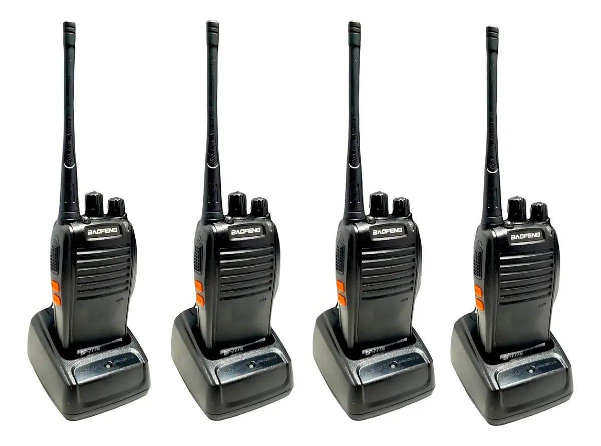 4 Radio Baofeng 777s Comuncador 16 Ch 12km Ht