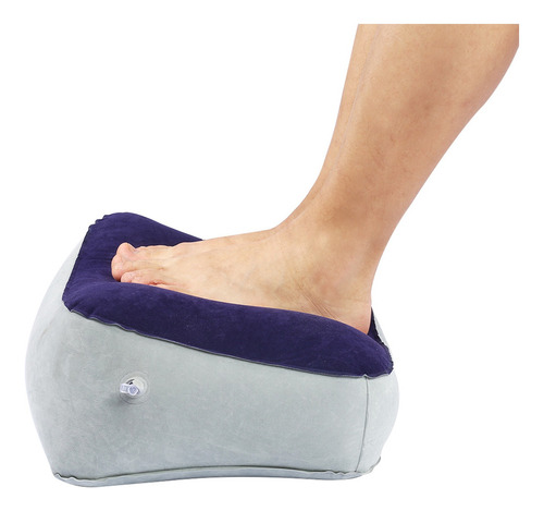 Estera Inflable Para Reposapiés Almohada Flocado Viajar Vuel