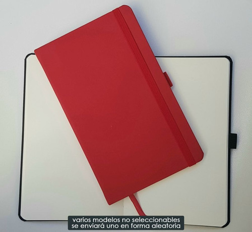 Libreta Brugge 13x21 Signa Hojas Lisas Color Rojo