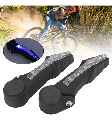 K Bicicleta Guiador Piscando Lâmpada Pegas Luz Pa