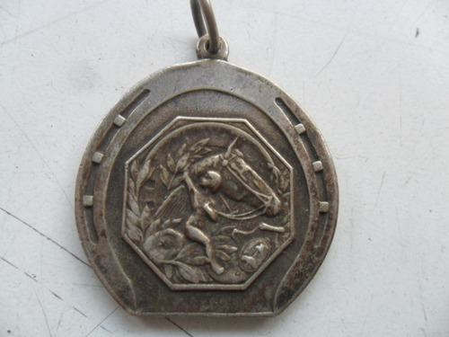 Llavero Antiguo Medalla Jockey Club Buenos Aires Turf 1968