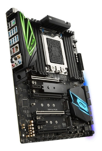 Placa Mãe Msi X399 Sli Plus Amd Tr4 Threadripper Ddr4