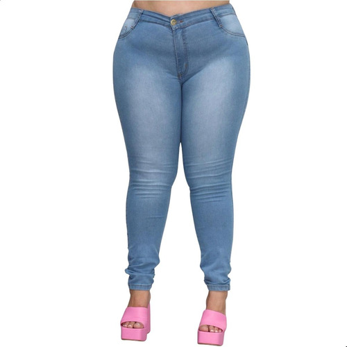 Promoção Calça Jeans Plus Size Feminina Presente Black 2023