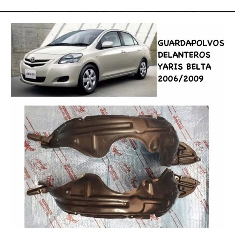 Guardapolvo Para Toyota Yaris Belta 2007 A 2009