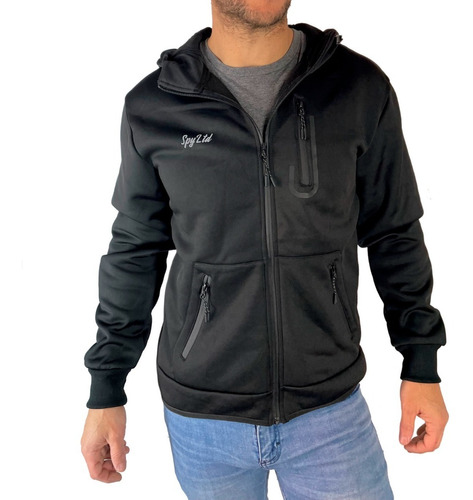 Campera Soft Shell Impermeable Spy Limited Holborn Hombre