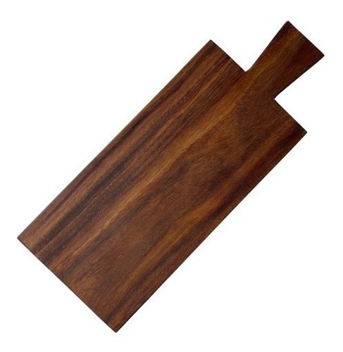 Tabla De Madera Parota 50x20cm Para Quesos Y Cortes Finos 