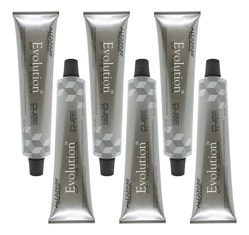 comprar Kit Combo Tintura Alfaparf Evolution X 6 Coloración Color