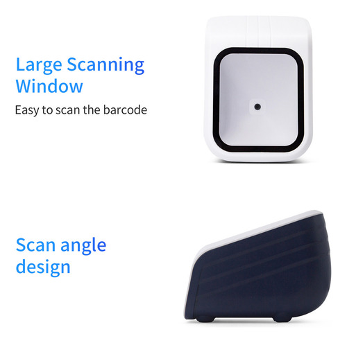 Zh Escáner De Código Qr 1d/2d Con Voz Y Usb Para Venta