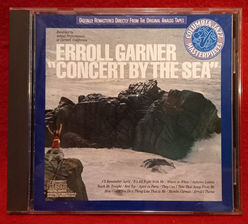 Erroll Garner Concert By The Sea Cd Edicion Usa. 