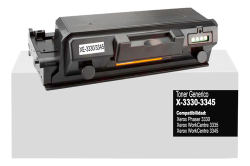 Toner Generico Xerox 3345 Para Xerox Workcentre 3345/3330