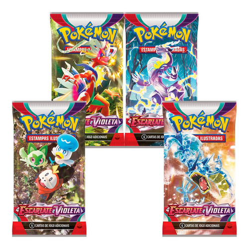 Blister Quadruplo Pokemon Dondozo Ps150 Escarlate E Violeta