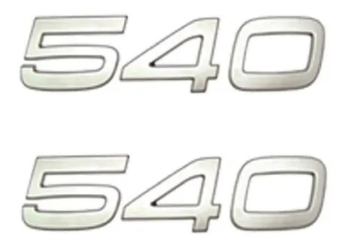 Emblema Lateral Volvo Fh 2010 A 2014 Potencia 540 ( Par )