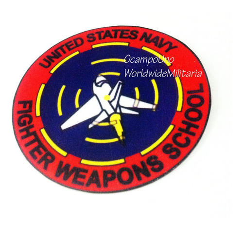 Us Navy Figther Weapon School Top Gun Veteran Sticker. Nuevo